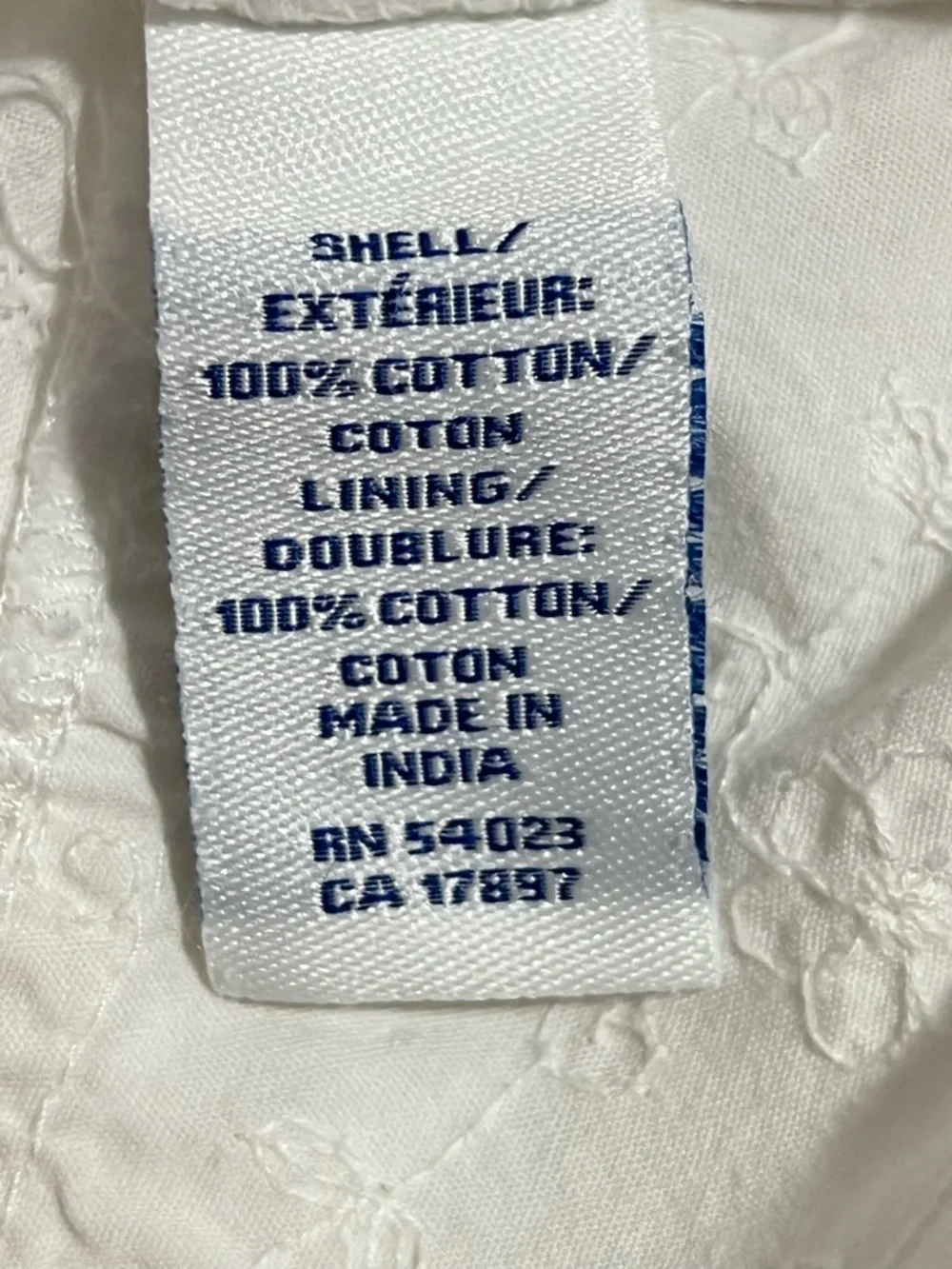 Old Navy soft white